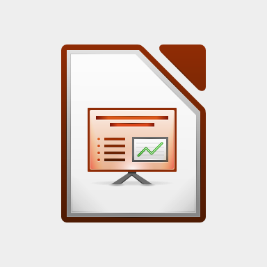 LibreOffice Impress's icon