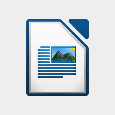 LibreOffice Writer Still's icon