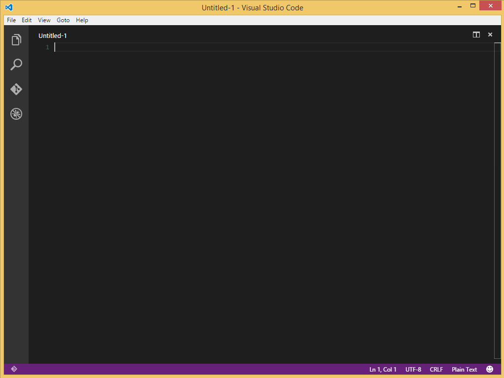 Visual Studio Code's screenshot