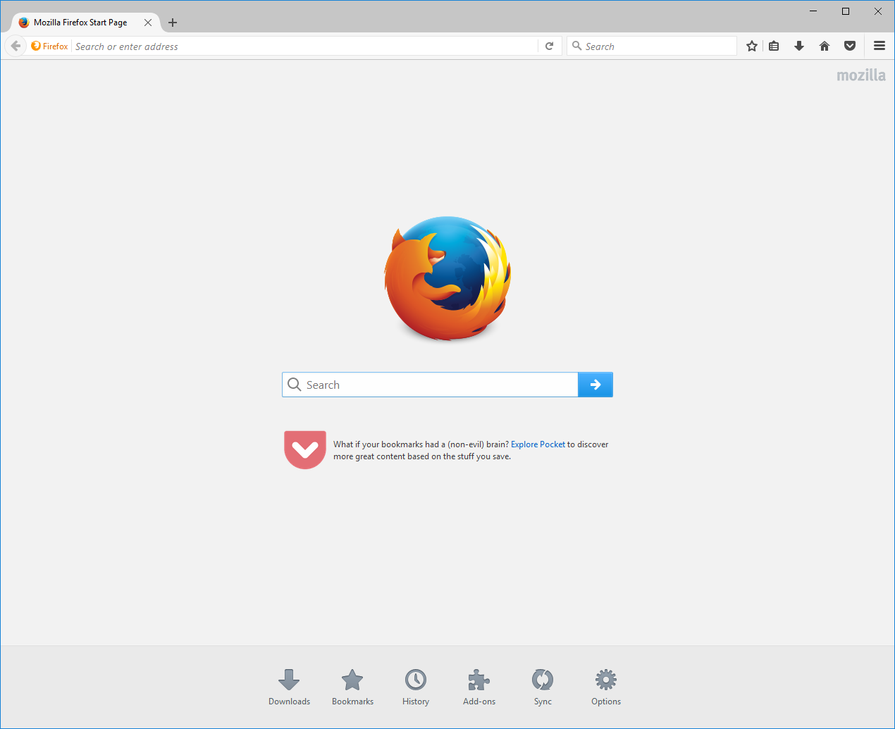 Firefox ESR's screenshot